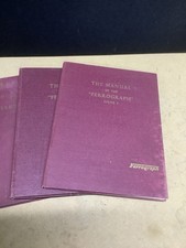 THE MANUAL OF THE FERROGRAPH SERIES 5 REEL TO REEL HARDBACK BOOK