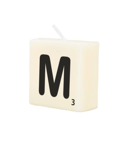 Letter candle - candle, (m)