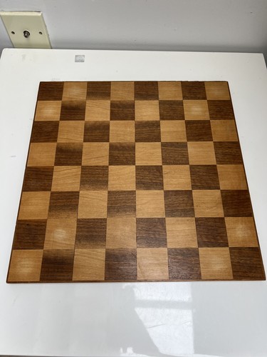 Wooden chess board - board,