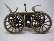 Ornamental Metal Nut & Bolt Vintage Car Distressed Blackened Figure Gift