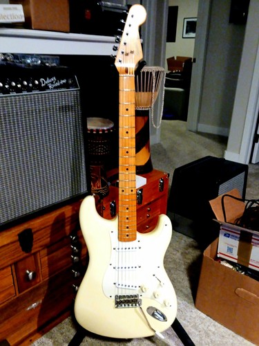 1984 squier stratocaster - stratocaster, "a"