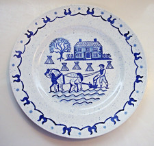 Vintage Blue & White Metlox