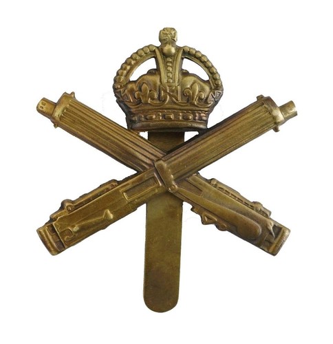 Machine gun corps - gun, badge