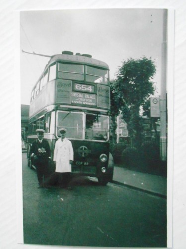 London transport trolleybus - london,