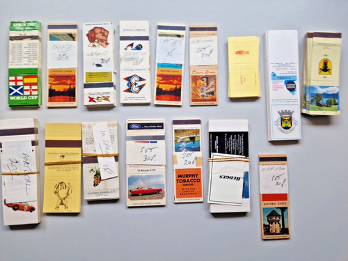 Vintage sets matchbook - vintage, of