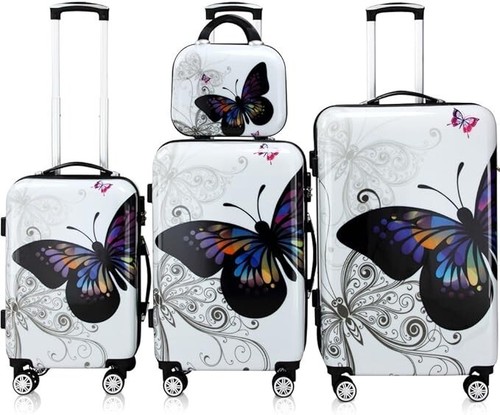 Hard shell suitcase - hard, set