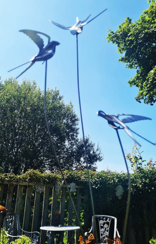 Metal garden decoration - 3d,