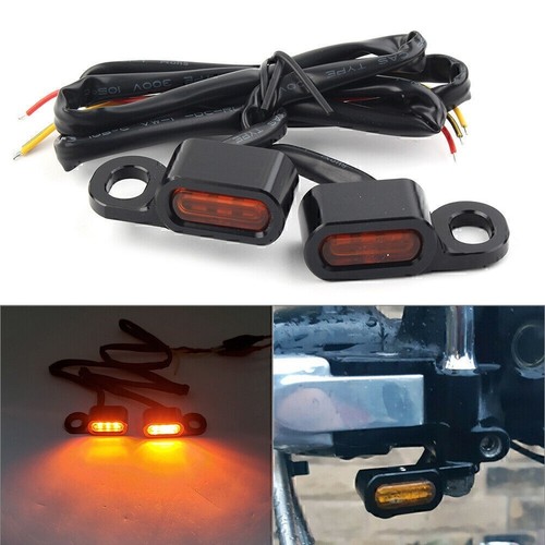 Black amber turn signal - black+amber,