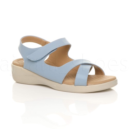 Womens ladies low wedge - ladies, heel