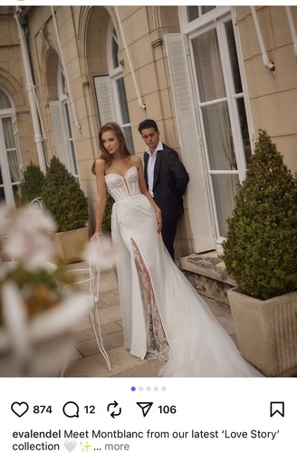 Eva lendal wedding dress - wedding, size