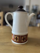 Vintage Sadler England Coffee Pot 70s Retro