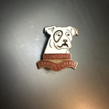 Vintage Our Gang Pearson's Weekly Enamel Dog Badge