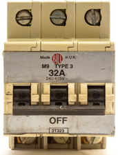 BILL MEM MCB 32 AMP 3P 32A M9