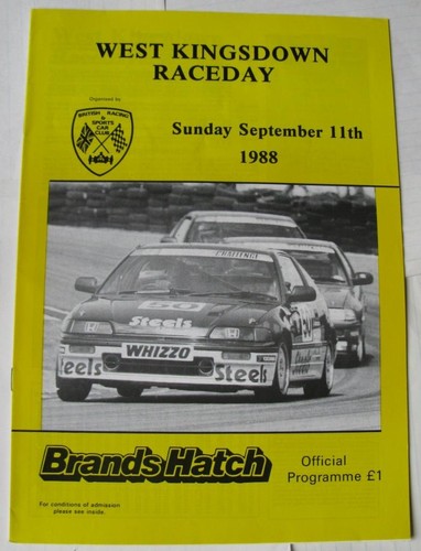 Brands hatch sep - hatch, 1988