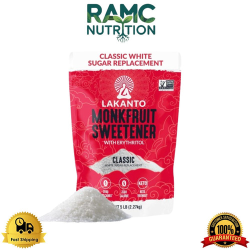 Lakanto monk fruit sweetener - lakanto,