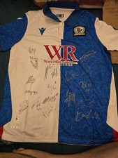 Blackburn Rovers Team Signed