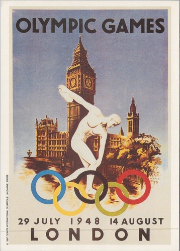 Sports postcard olympic - postcard,