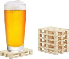 Wooden Pallet COASTERS Coaster Place Mats Drinks Pub Funny Secret Santa Gift