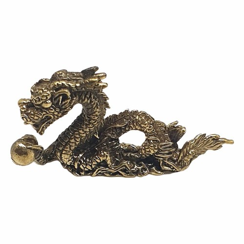 Miniature brass figurine - brass,