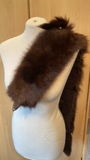 Vintage Real Fox Fur Tippet Shawl Stole