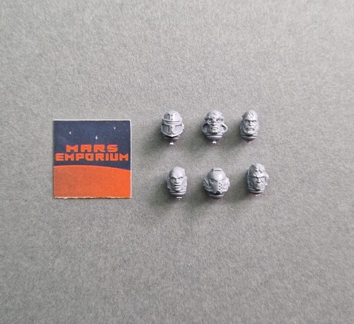 Black templars upgrades heads - black,
