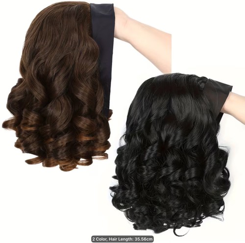 14in curly headband wig - 14in,