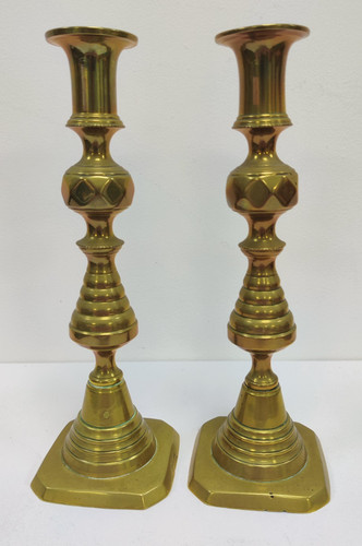 Vintage pair brass - pair,