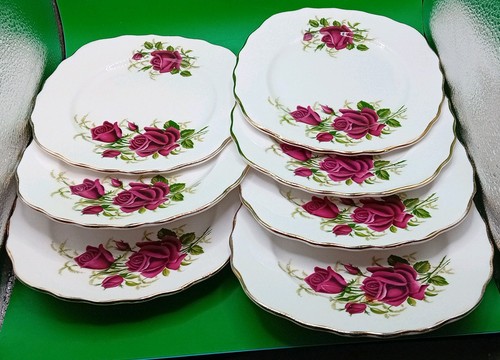Colclough red rose - rose, 7