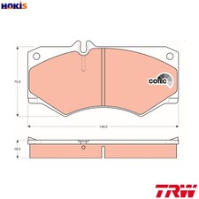 BRAKE PAD SET DISC BRAKE