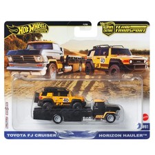Hot Wheels Prem. - Team Transport: Toyota FJ Cruiser & Horizon Hauler JBM33 #81