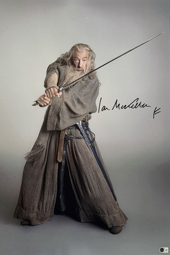 Sir ian mckellen signed - sir,