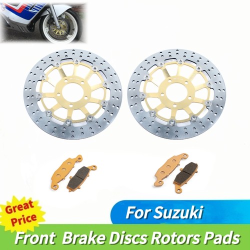 Front brake discs - brake, pads