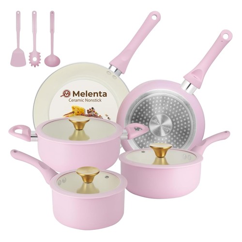 Elegant pink piece - pink, 11-piece