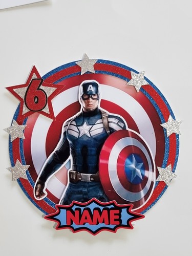 Personalised marvel captain - personalised,