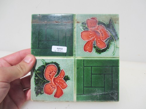 Antique ceramic tile - antique,