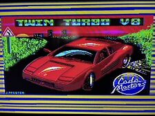 sinclair zx spectrum game twin turbo v8 by codemasters. Tested.