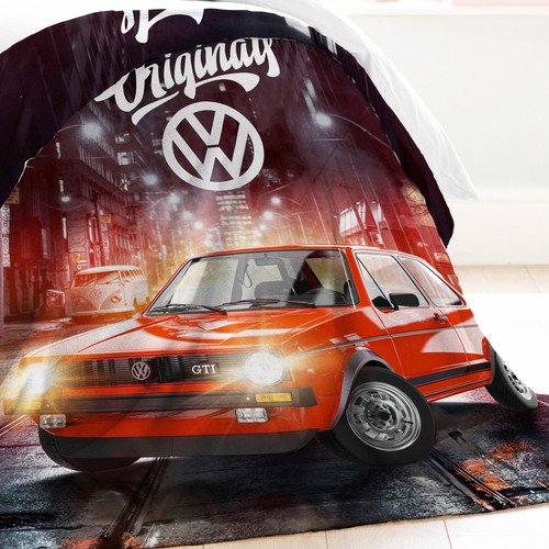 Volkswagen golf gti blanket - vw,