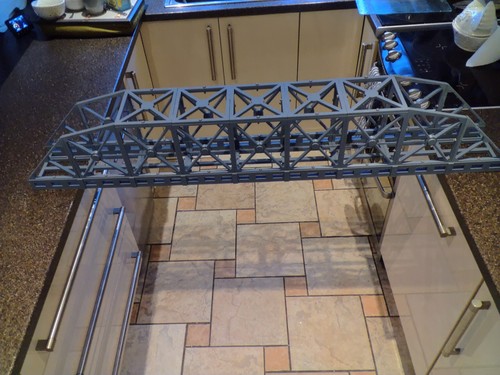 Scale truss bridge - g-,, 135cm