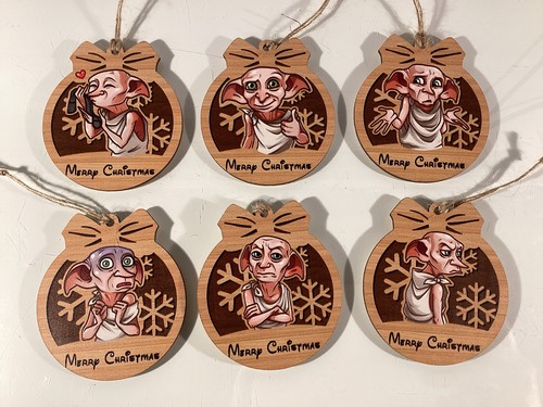 Dobby wooden christmas tree - dobby,