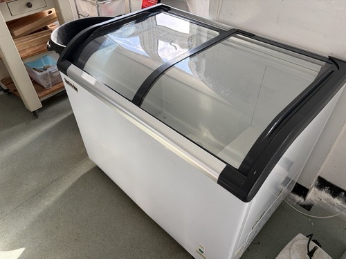 Commercial ice cream freezer - ice,