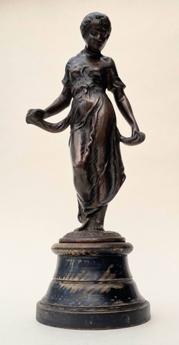 Antique french spelter bronze - antique,