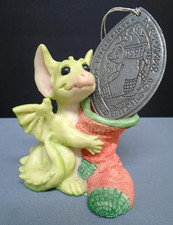 pocket dragons  'I'VE BEEN VERY GOOD'  1991  2nd Ever Christmas Limited Edition.