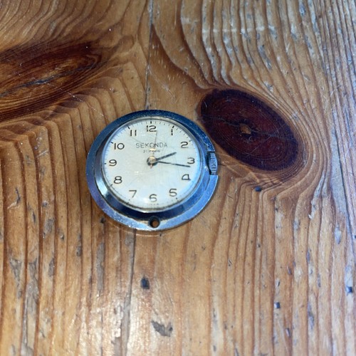 Vintage sekonda necklace watch - vintage,
