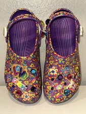 EUC Crocs Lisa Frank HTF