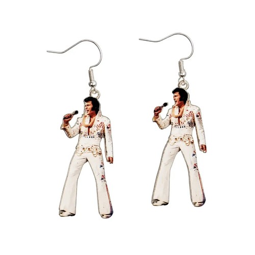 Elvis earrings swinging legs - earrings,