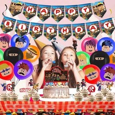 Roblox birthday decorations