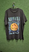 Nirvana Vintage Band Tee Size