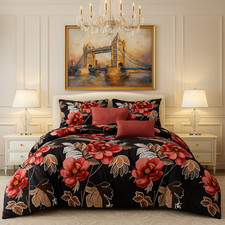 3Pcs Bedspread Quilted Heavy