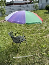 Vintage Beach Chair Table