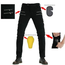 Mens fitted motorcycle jeans - motorcycle,